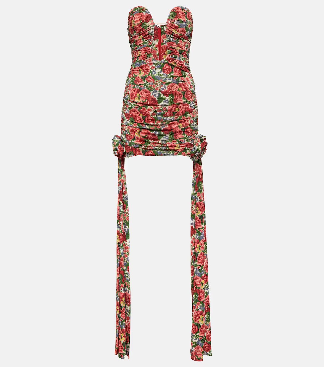 Magda Butrym - Floral ruched minidress