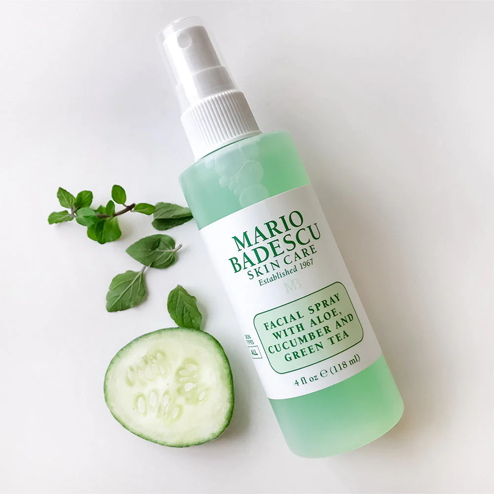 Mario Badescu Facial Spray with Aloe, Cucumber, And Green Tea 