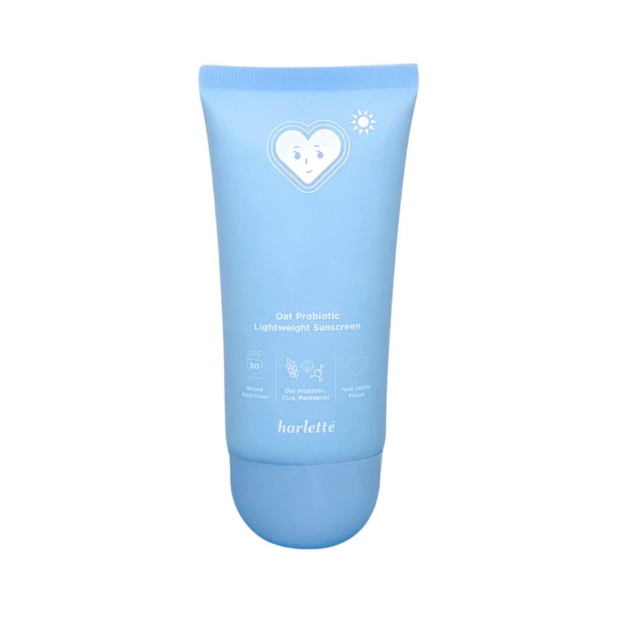 Harlette Oat Probiotic Lightweight Sunscreen SPF 50 PA++++