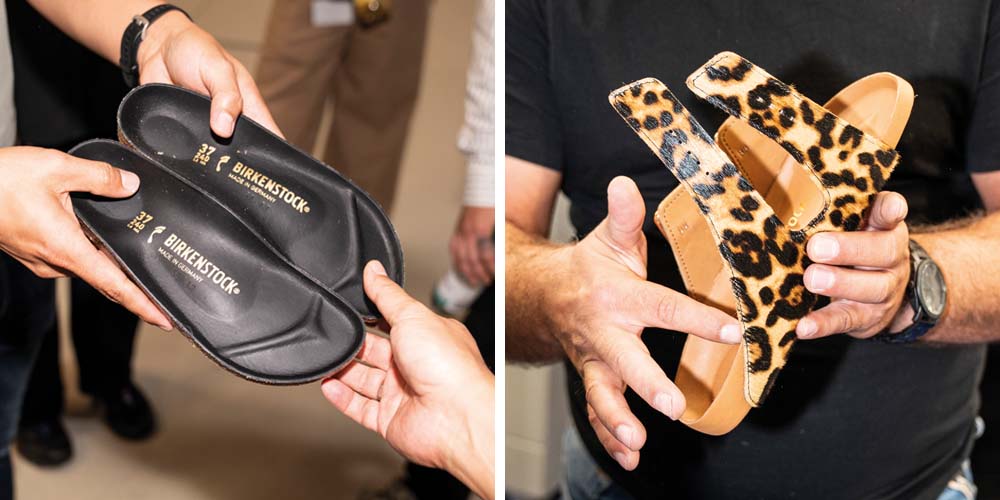 Footbed Birkenstock yang nyaman