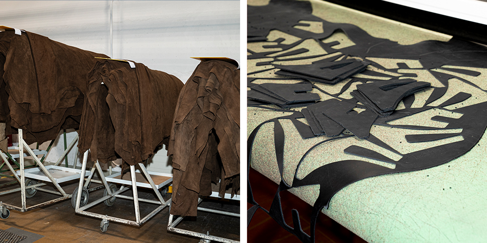 Pabrik pembuatan sandal Birkenstock di Jerman