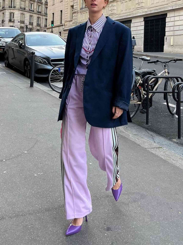 Deretan Warna yang Cocok dengan Lilac untuk Mix and Match Outfit Kamu