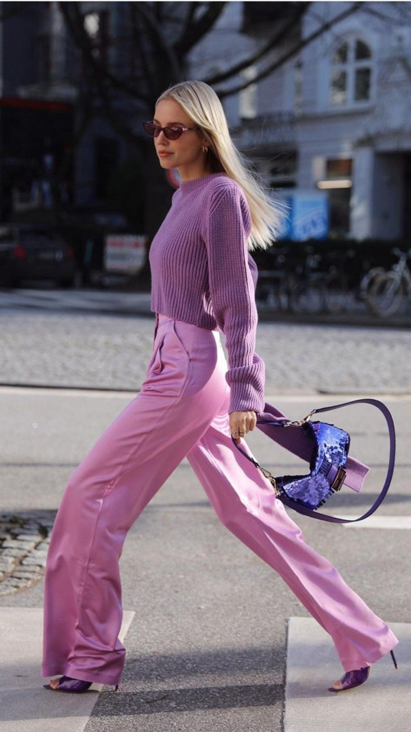 Deretan Warna yang Cocok dengan Lilac untuk Mix and Match Outfit Kamu