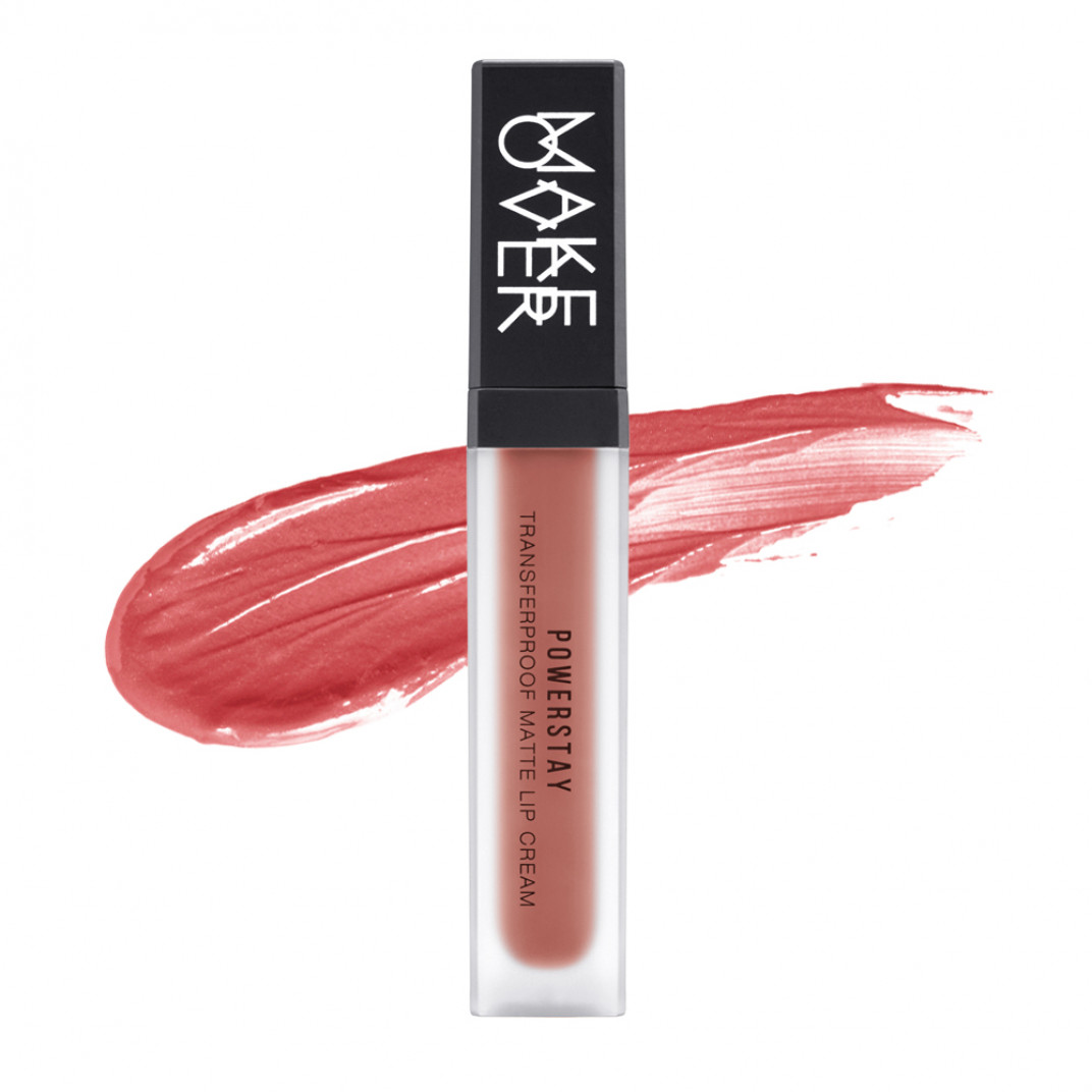 MAKE OVER Powerstay Transferproof Matte Lip Cream B08 Curious