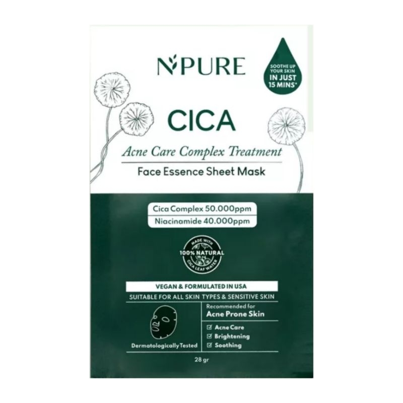 N'PURE Cica Sheet Mask