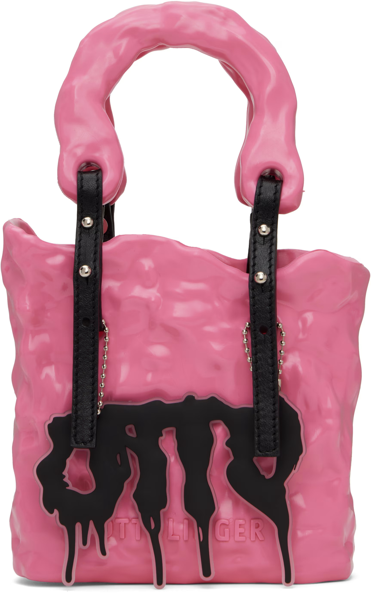 Ottolinger - SSENSE Exclusive Pink Signature Ceramic Bag