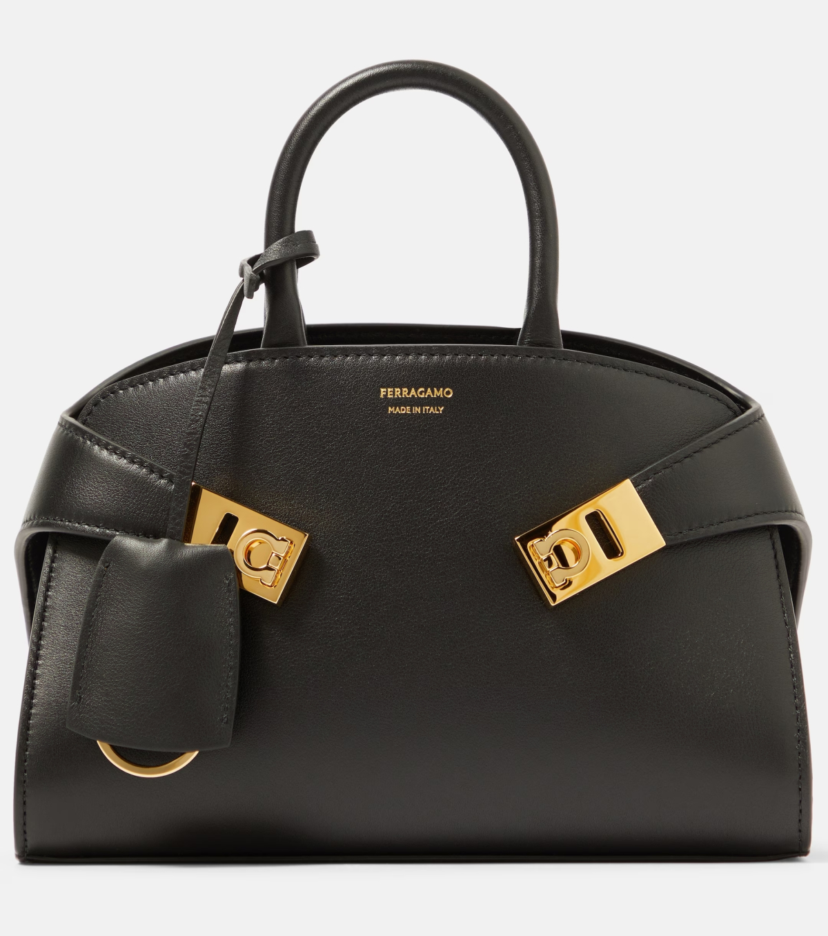 Ferragamo - Hug Mini leather tote bag