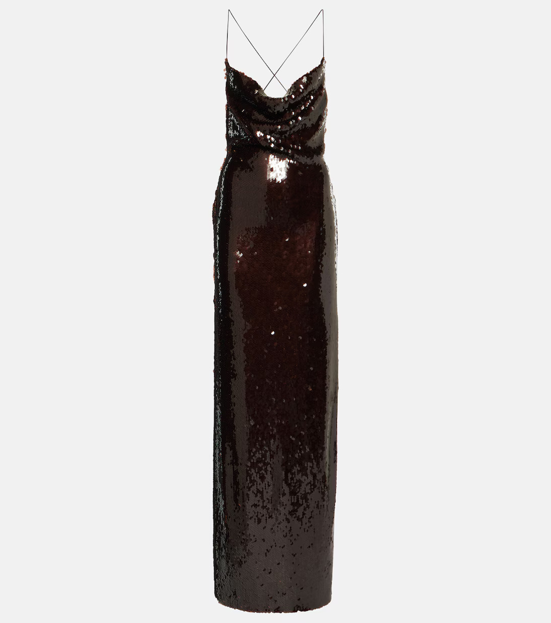 Magda Butrym - Sequined draped gown