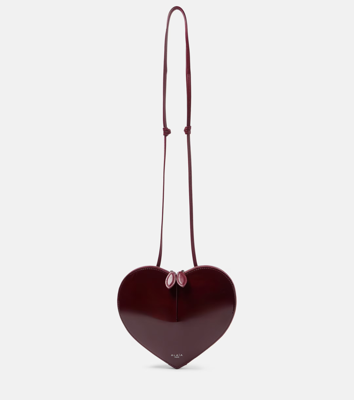 Alaïa - Le Cœur patent leather shoulder bag