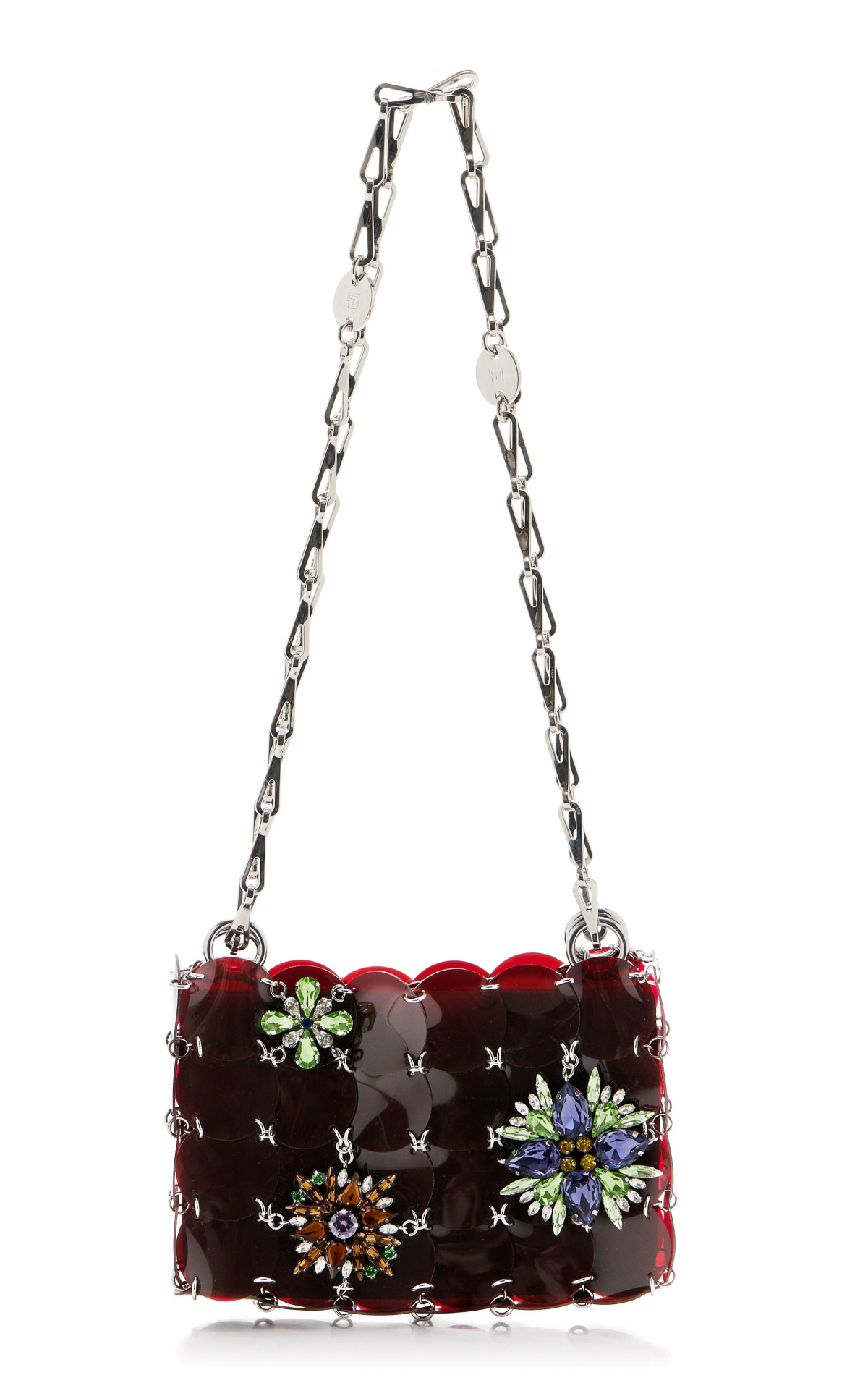 Rabanne - Sparkle Crystal-Embellished Paillette Bag