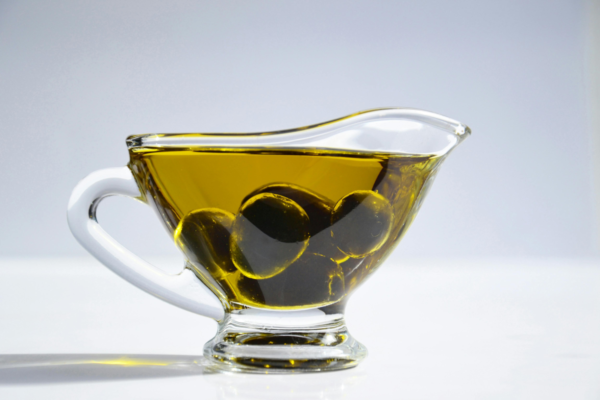 Menggunakan olive oil