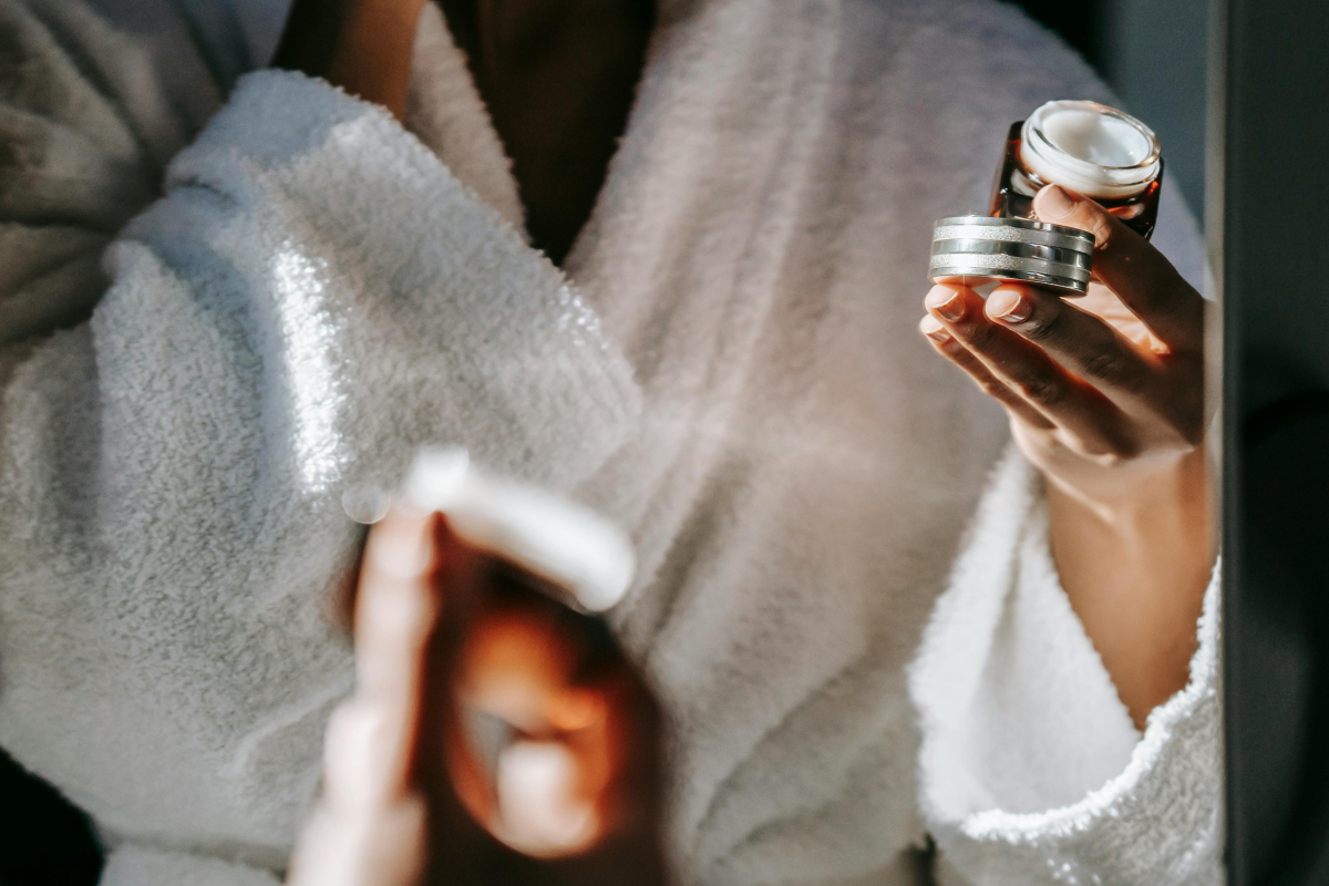 Moisturizer yang ringan pada wajah