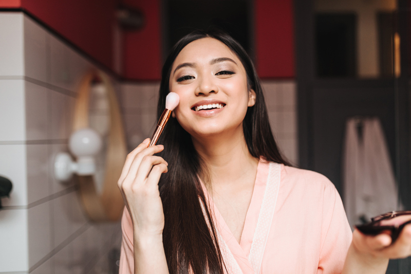 Teknik blush yang tepat