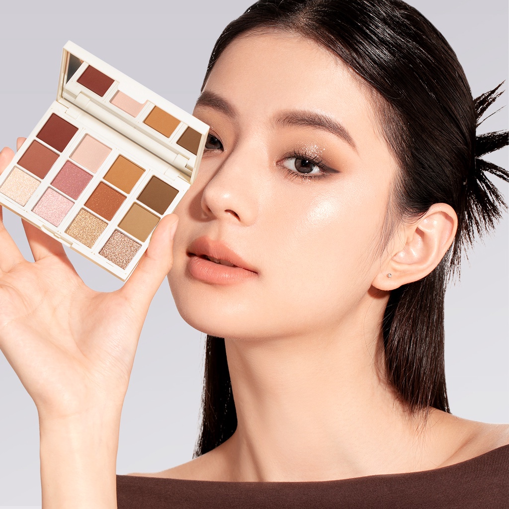 FOCALLURE Eyeshadow Highlighter Contour Blush DIY Palette High Pigment Pro-Palette