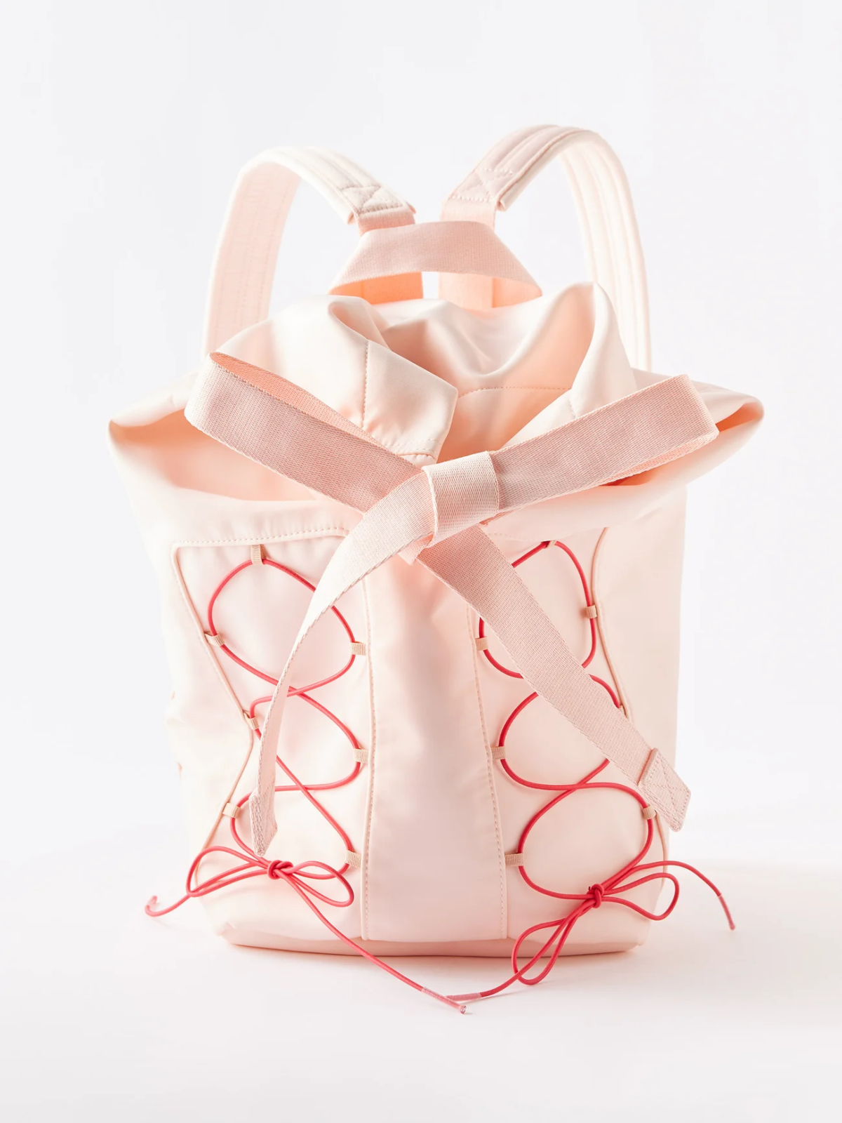 Simone Rocha - Lace-up nylon backpack