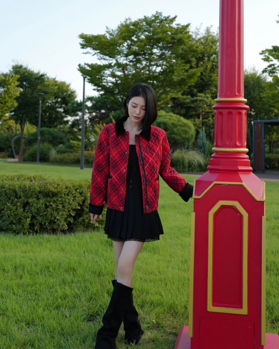 Plaid jacket