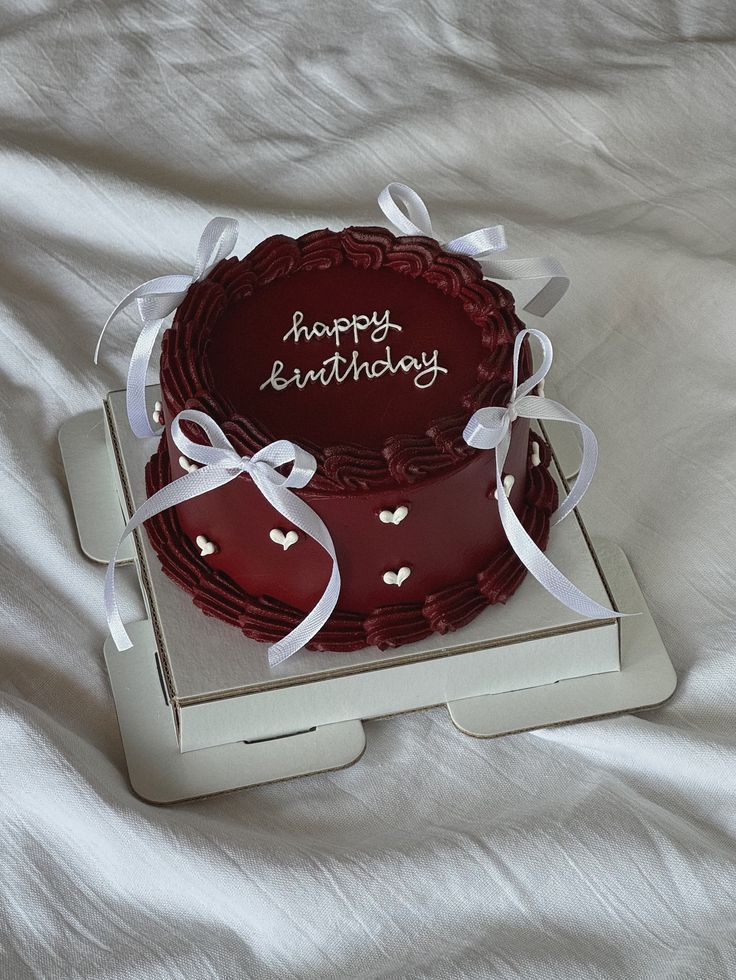 Kue ulang tahun aesthetic