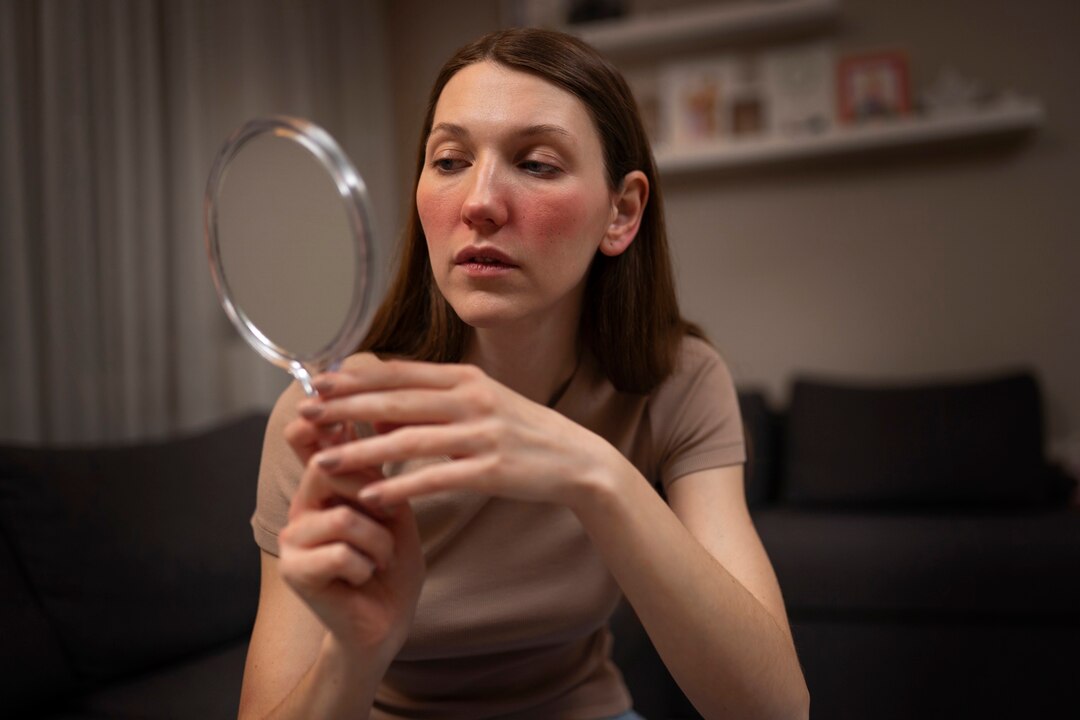 Ilustrasi rosacea