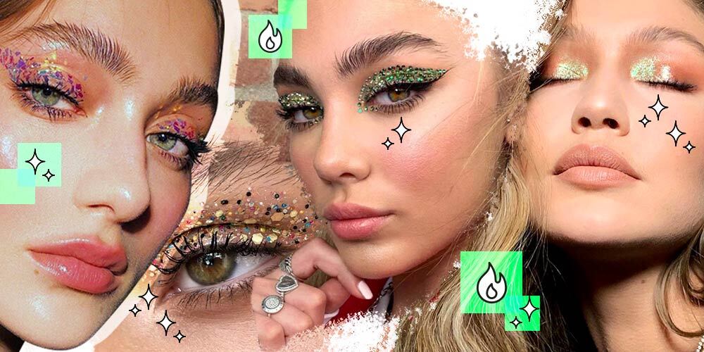 Seru, 12 Ide Glitter Eyeshadow Yang Patut Kamu Coba!