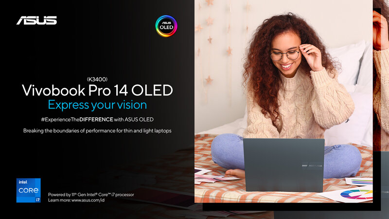 ASUS Luncurkan Vivobook Pro 14 OLED, Laptop untuk Kreator Pemula