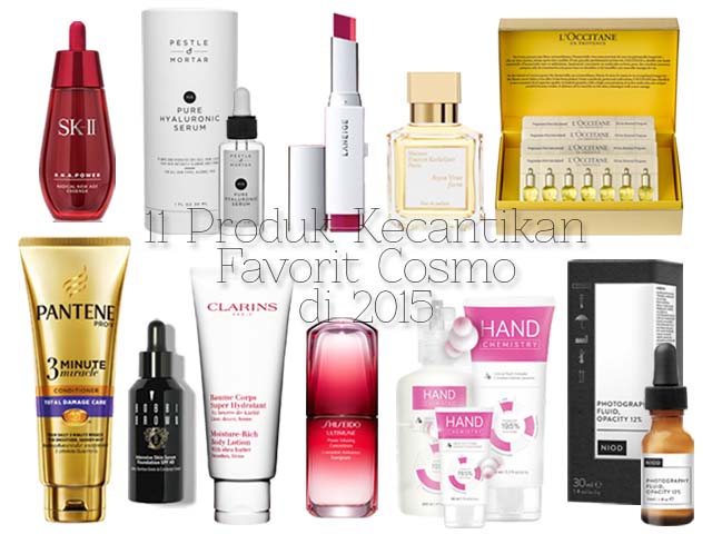 11 Produk Kecantikan Favorit Cosmo di 2015
