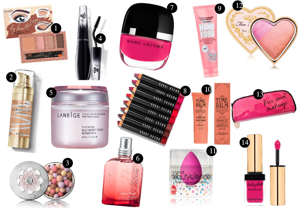 Valentine Shopping: 14 Beauty Must-Have!