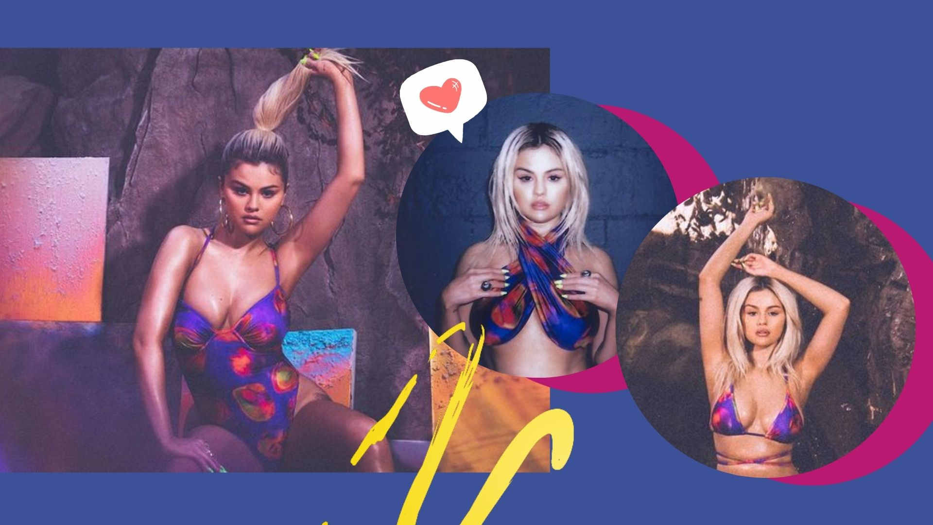 Wow! Menjadi Model Baju Renang Selena Gomez Terlihat Cantik 