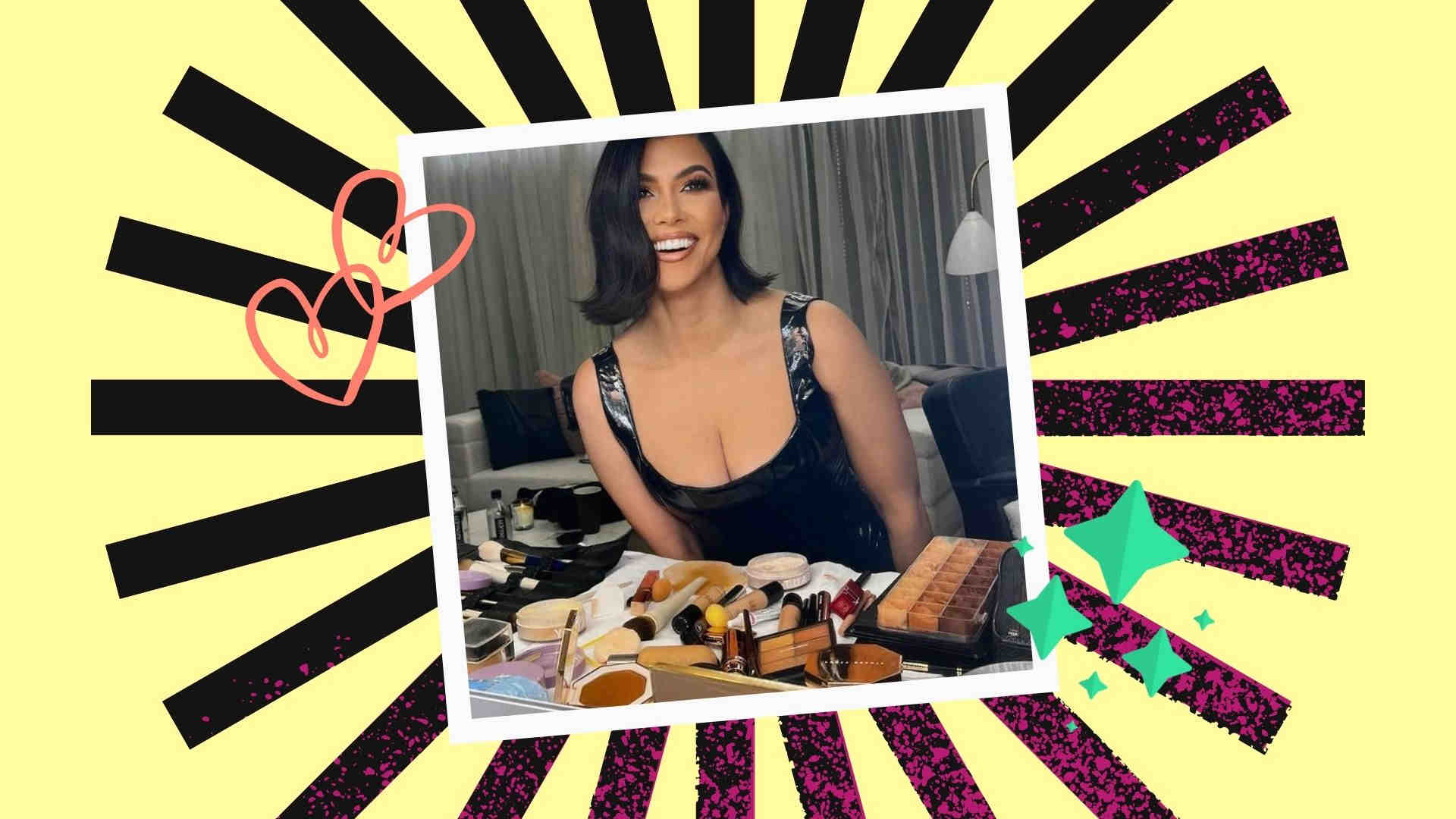 Terungkap! Ini Dia Produk Makeup Favorit Kourtney Kardashian