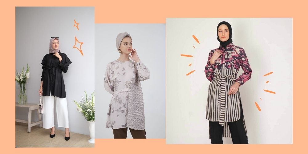 10 Tunik Terbaru Dari Label Lokal Di Bawah 500 Ribu