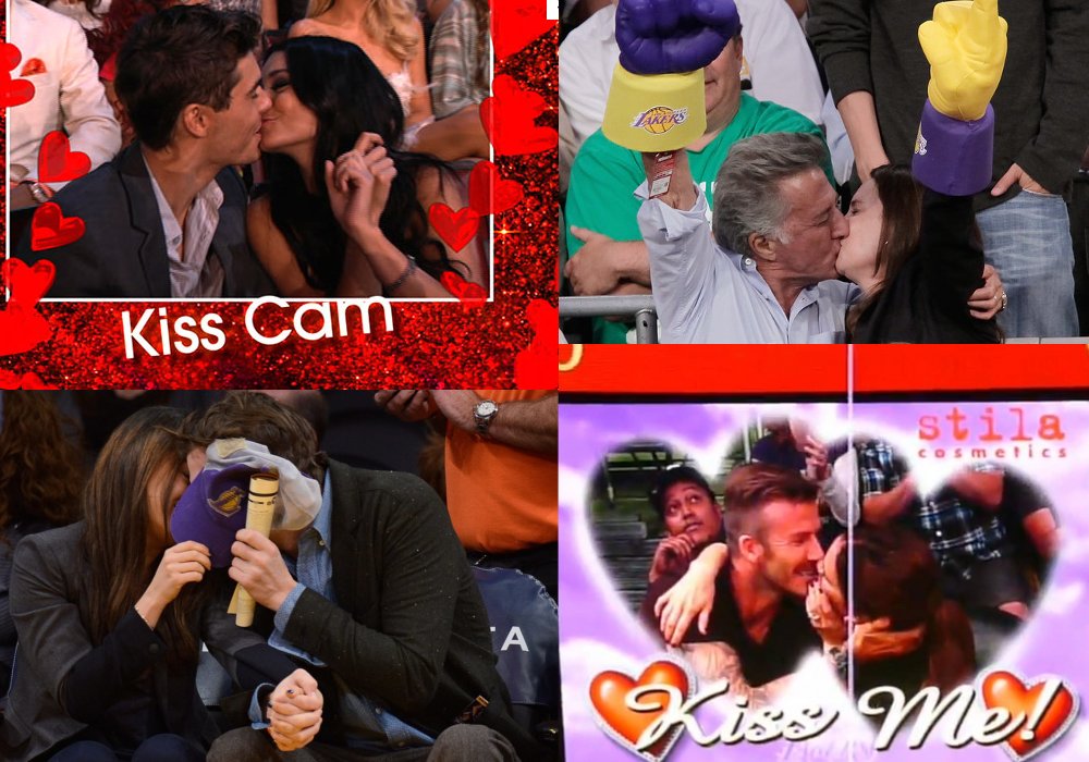 The Best Celebrities' Kiss-Cam