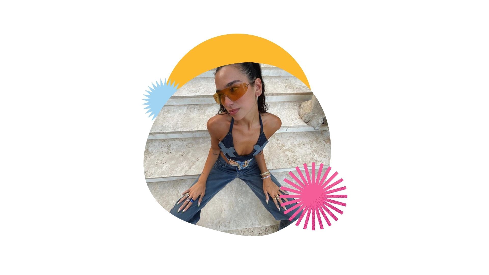 Unggah Foto Baru, Dua Lipa Tampil Edgy dalam Balutan Y2K Skirt