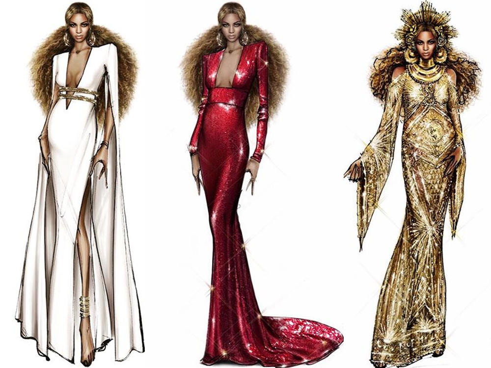 Peter Dundas Beberkan Desain Baju Beyonce untuk Grammys