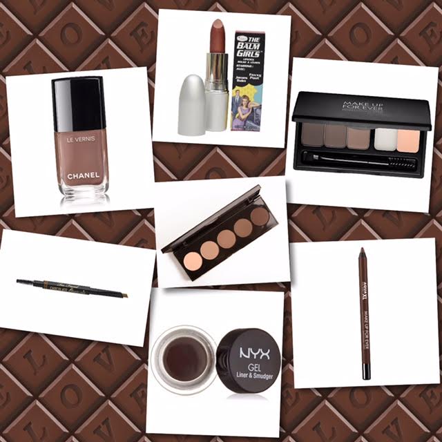7 Produk Kecantikan Berpalet Cokelat