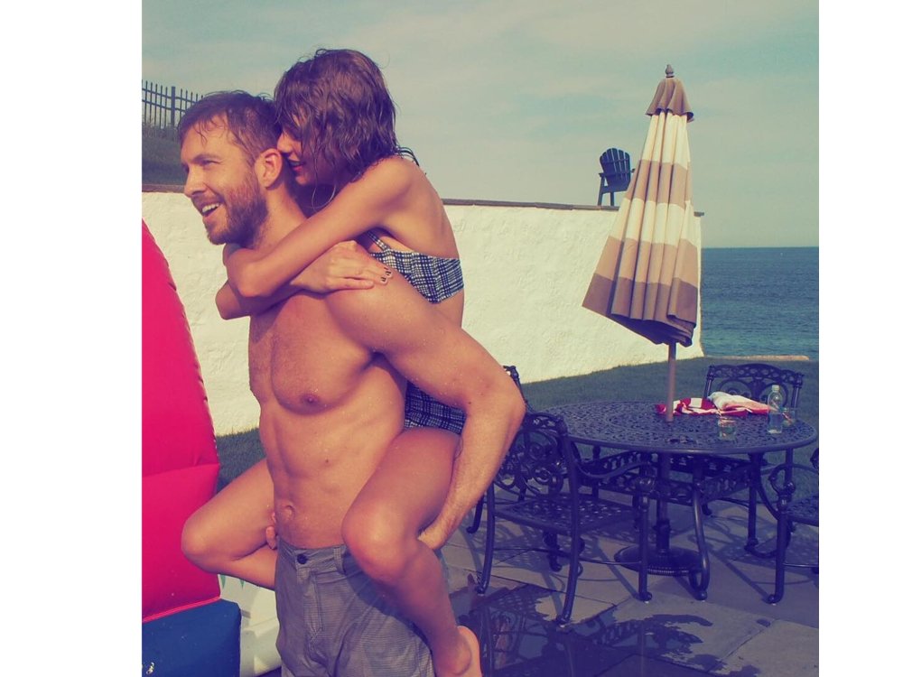 Taylor Swift dan Calvin Harris Rayakan Satu Tahun Hubungan Asmaranya