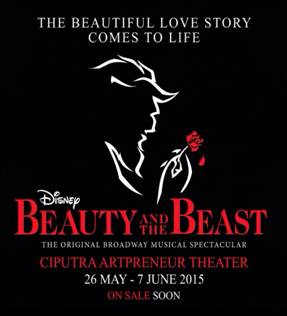 Disney's Beauty and The Beast akan Hadir di Jakarta