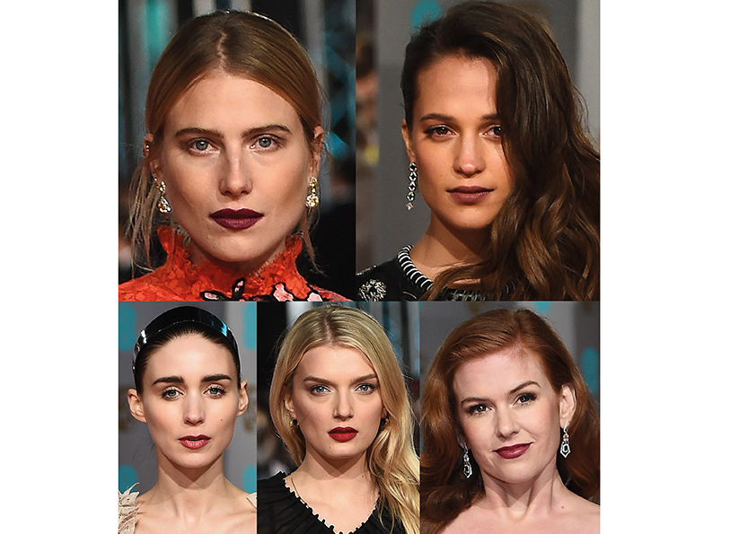 Dark Lips Beauty at BAFTA Awards 2016