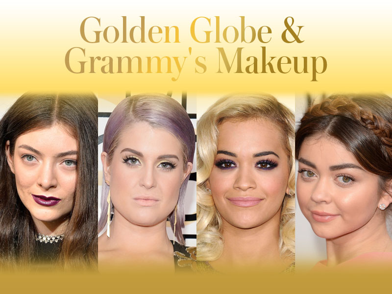 Golden Globe & Grammy's Makeup