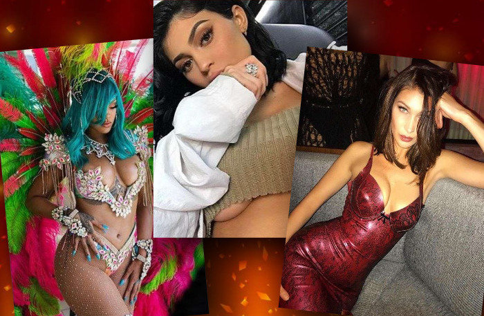 10 Foto Instagram Seleb Paling Seksi Tahun 2017