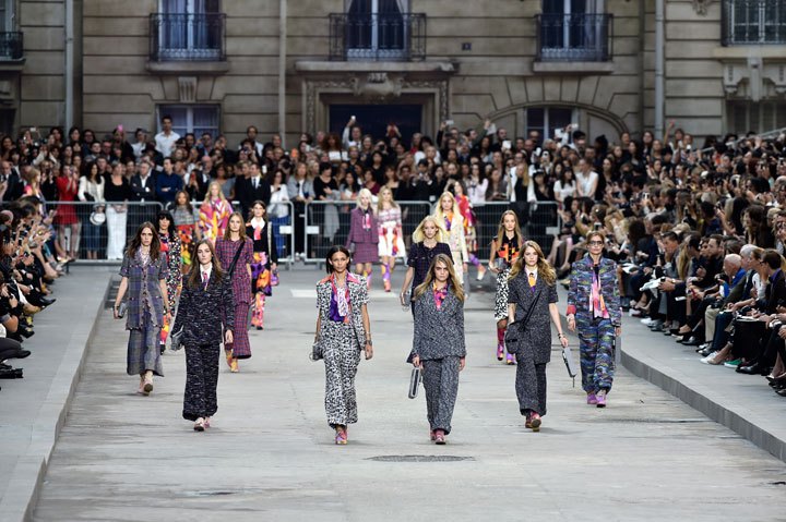 CHANEL Presents Womenswear Spring 2015 at Paris Fashion Week