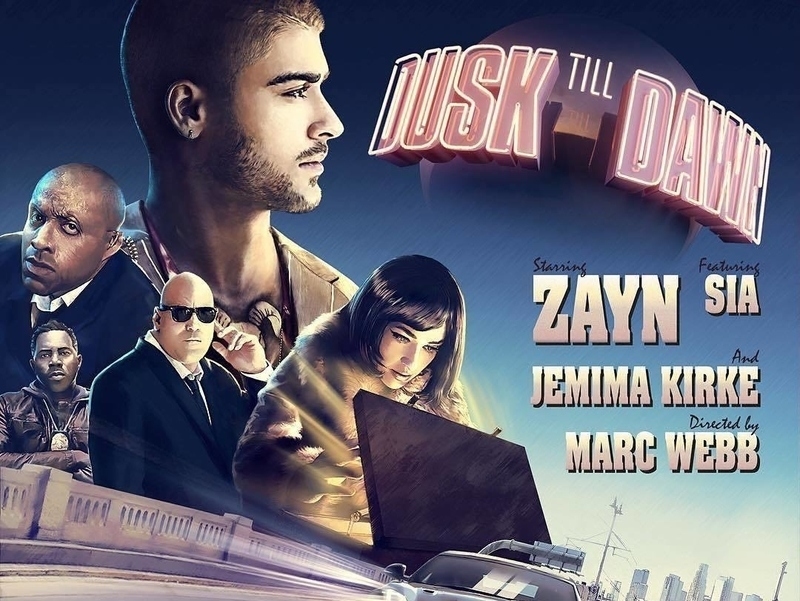 Zayn Malik & Sia Rilis Video Seru “Dusk Till Dawn"