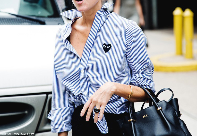 The Striped Blouse