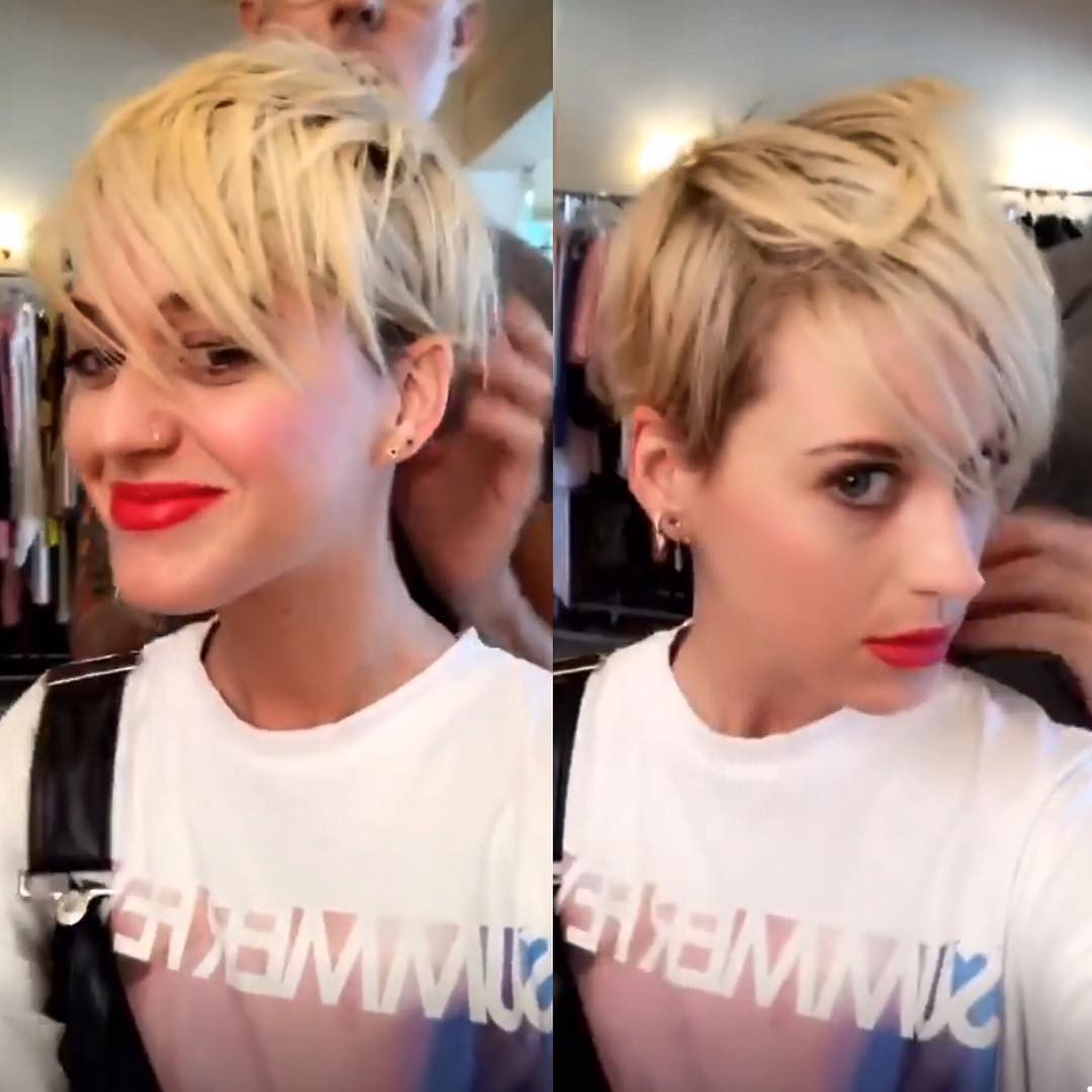 Rambut Baru Katy Perry Mirip Miley Cyrus!
