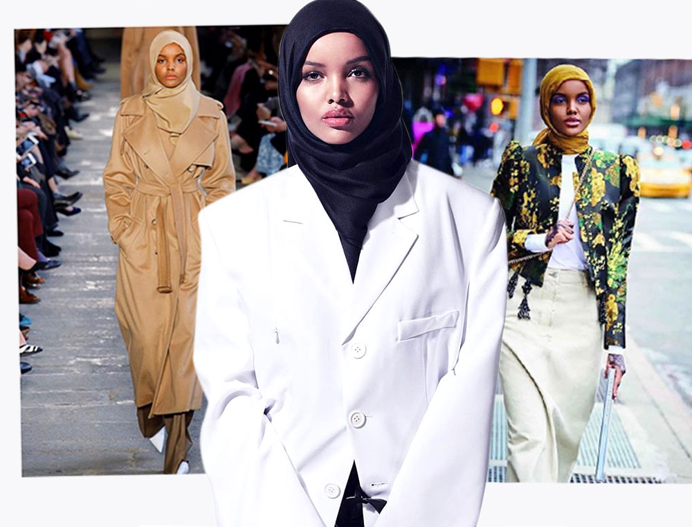 Enam Gaya Hijab Modern ala Halima Aden