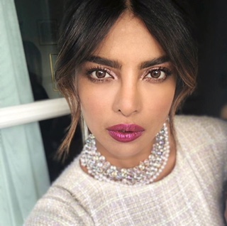 cara make up natural metallic baby