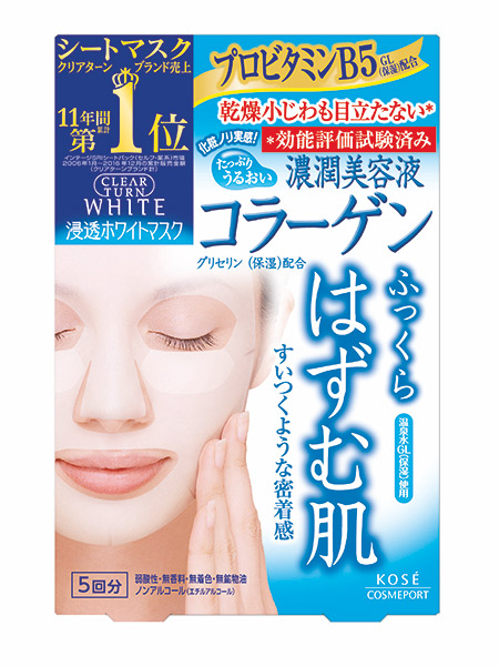 Clear Turn - WHITE MASK CO d dari KOSE Cosmeport