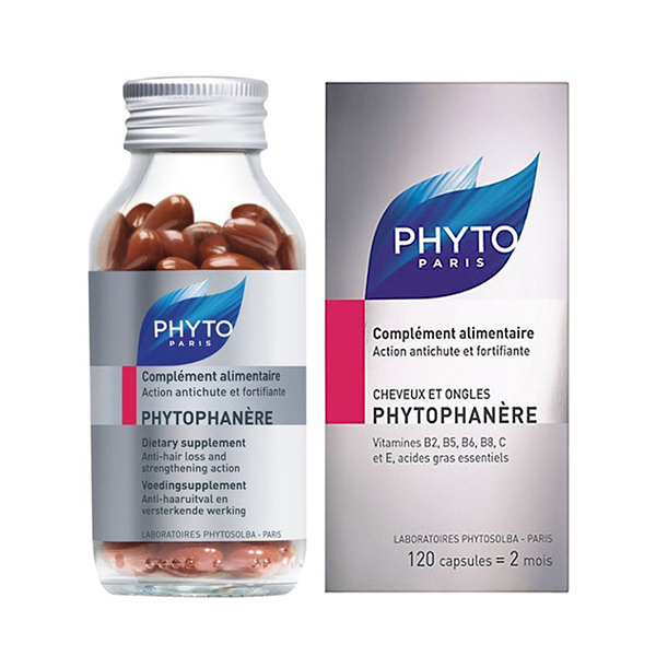 Phytophanère Dietary Supplement Hair&Nails - 120 Capsules