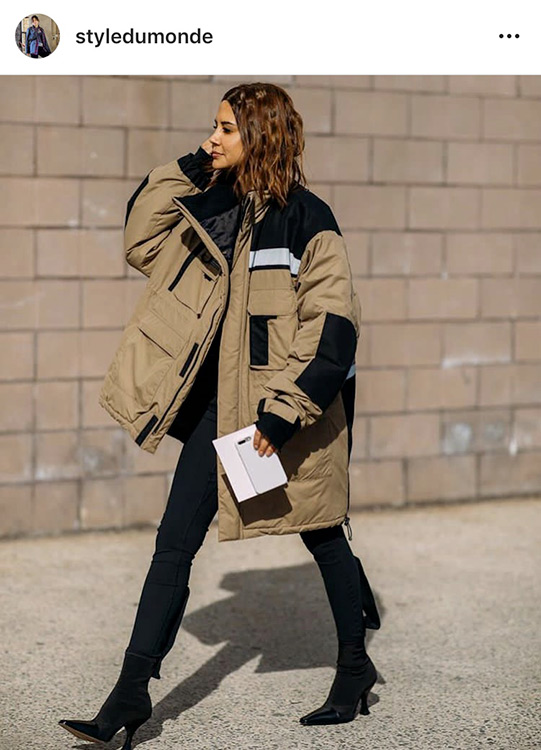 Baju Untuk Musim Hujan Gaya Super Oversized Jacket