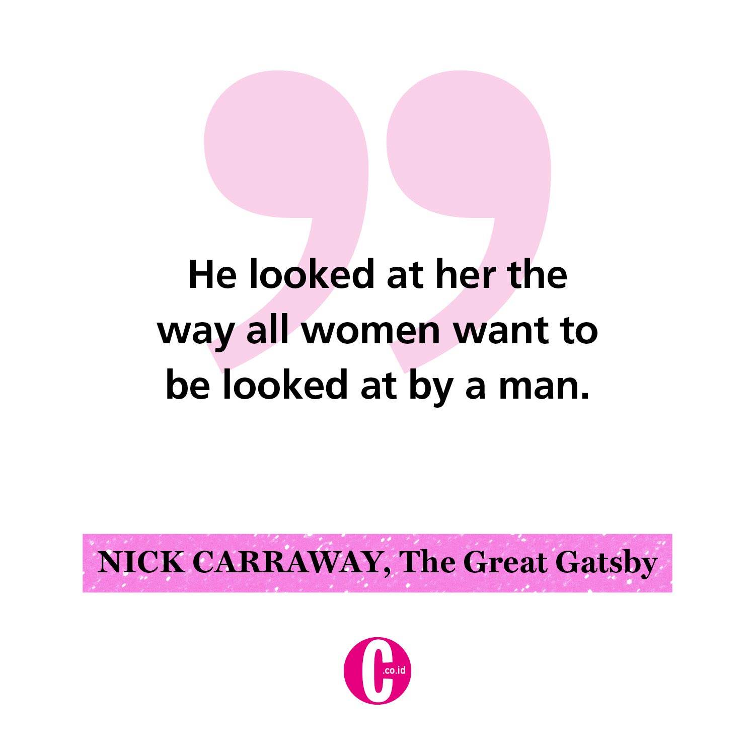 Kata-kata romantis dari Nick Carraway, The Great Gatsby