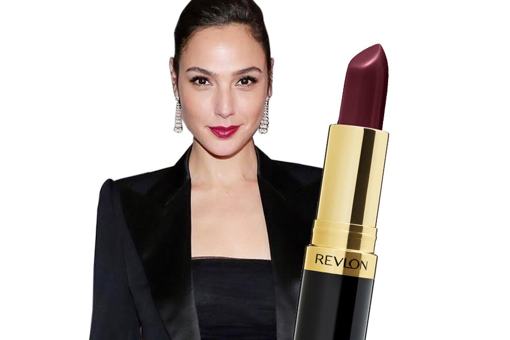 gal gadot favorite beuaty product revlon lipstick