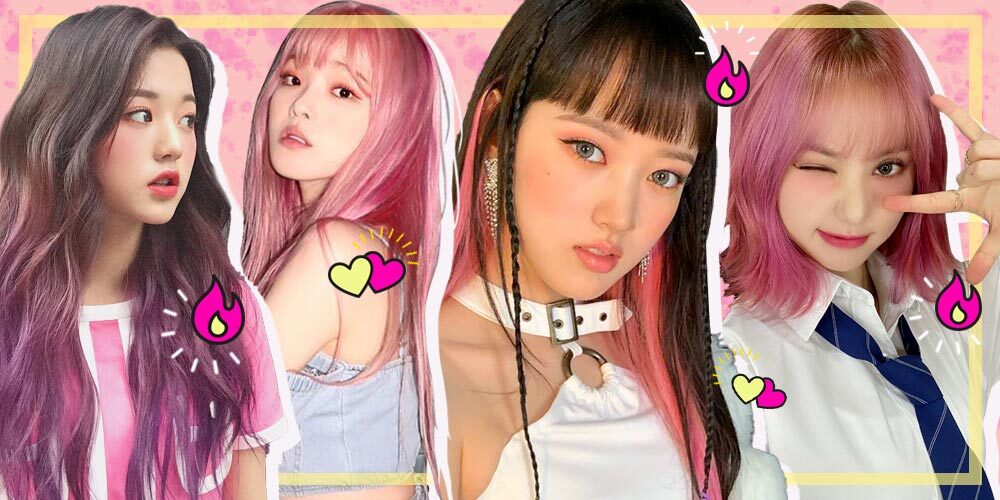 Pretty! Intip Inspirasi Gaya Rambut Pink dari 6 K-Pop Idol
